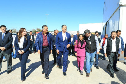 Evalúa gobernador seguridad en Nuevo Laredo y constata atención a repatriados
