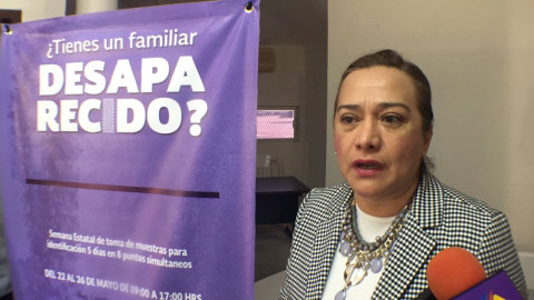 En marcha la semana estatal de toma de muestras de ADN para personas desaparecidas