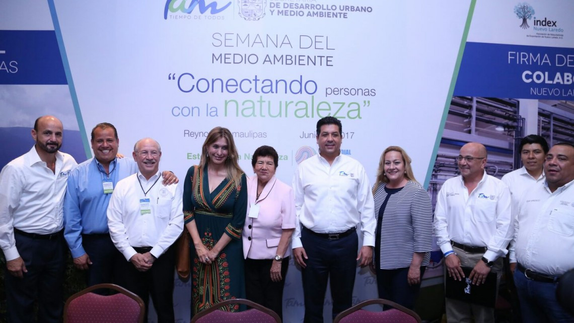 Firman en Reynosa el Programa Estatal de Calidad del Aire	
