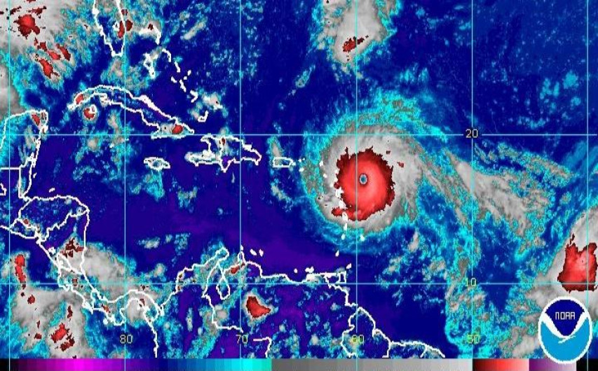 ‘Irma’ es tan poderosa que equipo sismógrafo lo detecta 