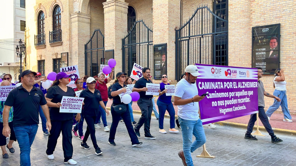 Realizan Caminata “La Memoria del Corazón” por el Día Mundial del Alzheimer 
