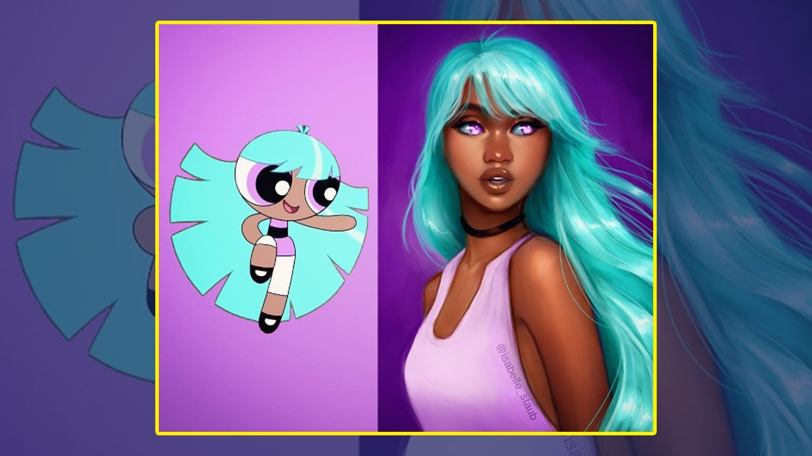 Ella se encargo de darle vida a las princesas