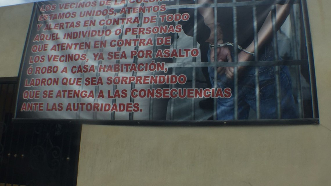 Vecinos instalan chicharras antirrobo en la colonia Tinaco de Madero