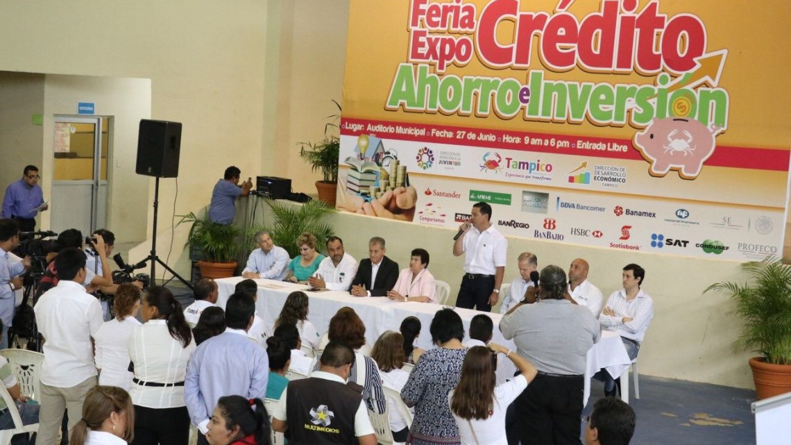 Realiza Ayuntamiento de Tampico “Feria Expo Crédito, Ahorro e Inversión"