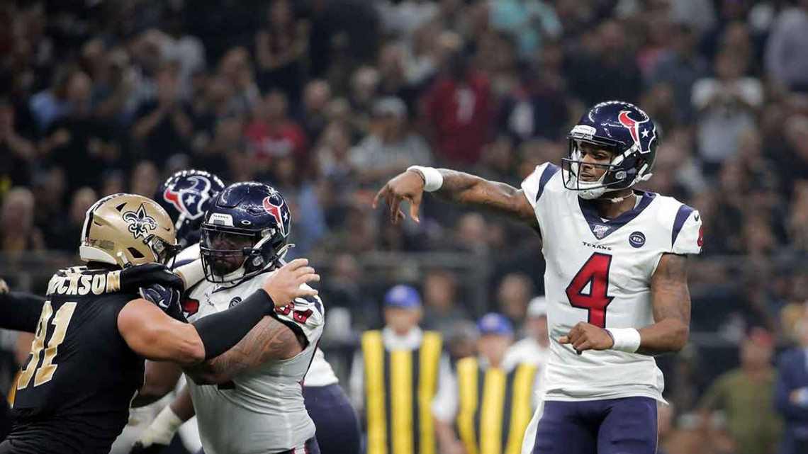 Los Saints se llevan su primera victoria sobre los Texans