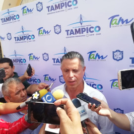 Diariamente reparan en Tampico 80 luminarias fundidas