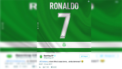 Cristiano Ronaldo dejaría al Madrid; Sporting alza la mano