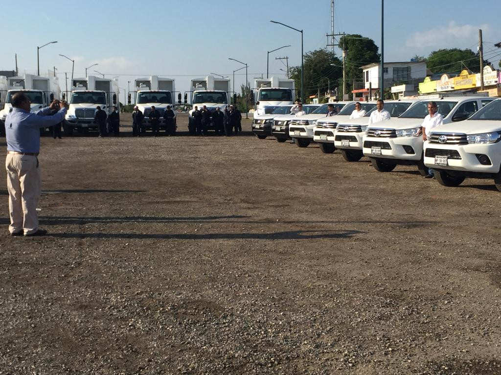 Se incrementa el parque vehicular y de camiones recolectores de basura en Altamira
