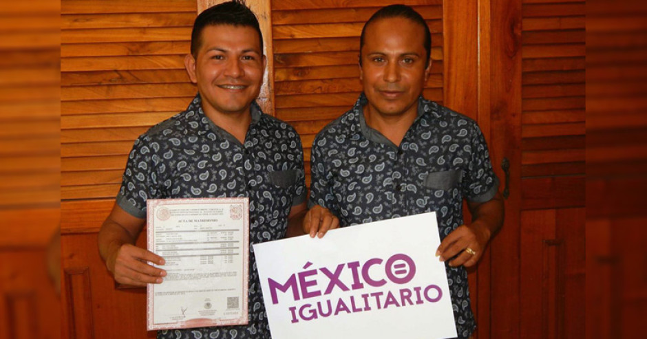 Tamaulipas registra su primer matrimonio entre hombres 