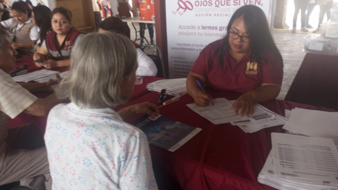 Más de 2,200 personas beneficiadas con campaña oftalmológica en Matamoros