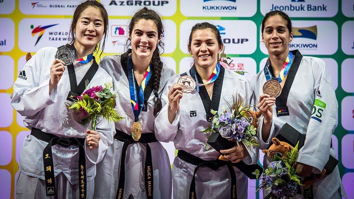 Se queda con el Bronce María del Rosario en Mundial de Taekwondo
