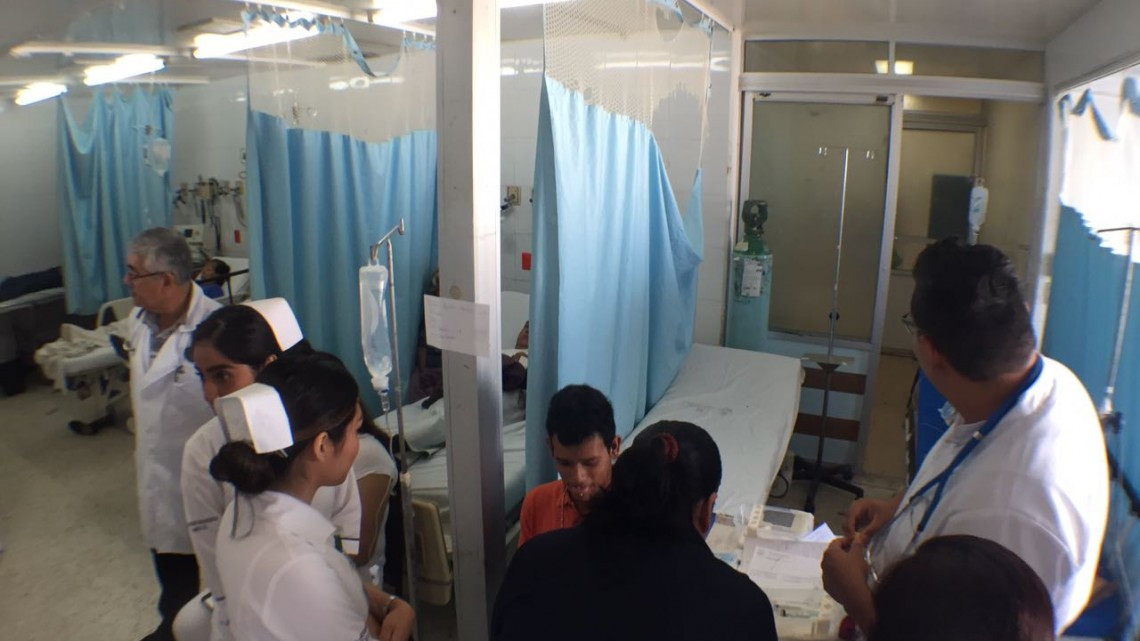 NotiGape realiza recorrido en hospital civil de Madero