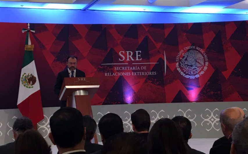 Inteligencia y diálogo prevalecerán en relación con EU: Videgaray