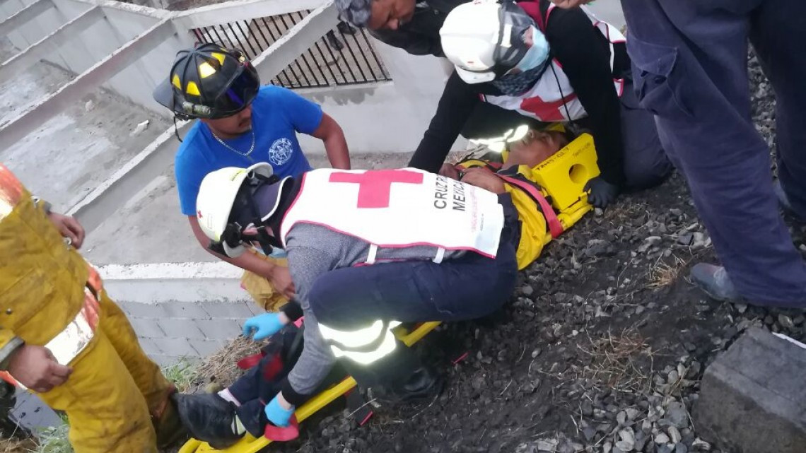 Tren embiste carro de ruta en zona centro de Altamira
