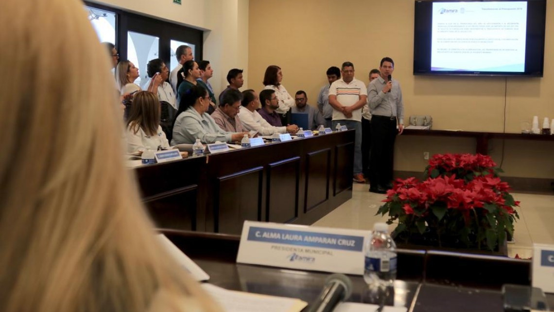 Aprueba cabildo cierre del ejercicio de obra 2018 y transferencias al Presupuesto de Egresos 2018