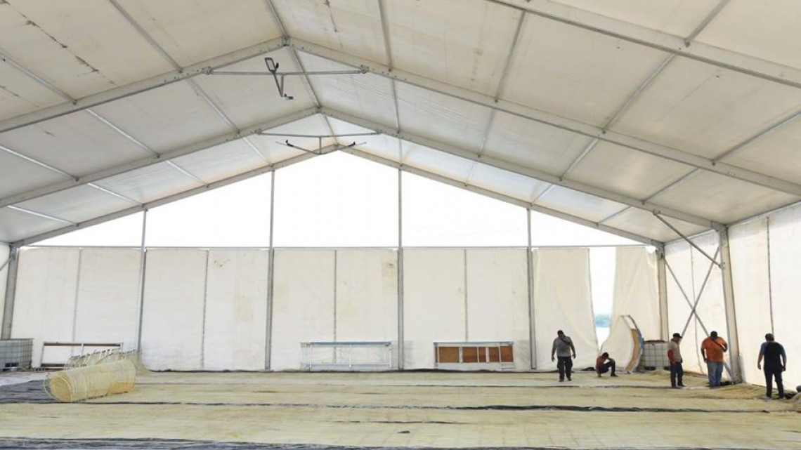 Alcalde supervisa trabajos en parque metropolitano de la Laguna del Carpintero