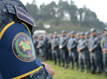 Gendarmería arriba a Madero