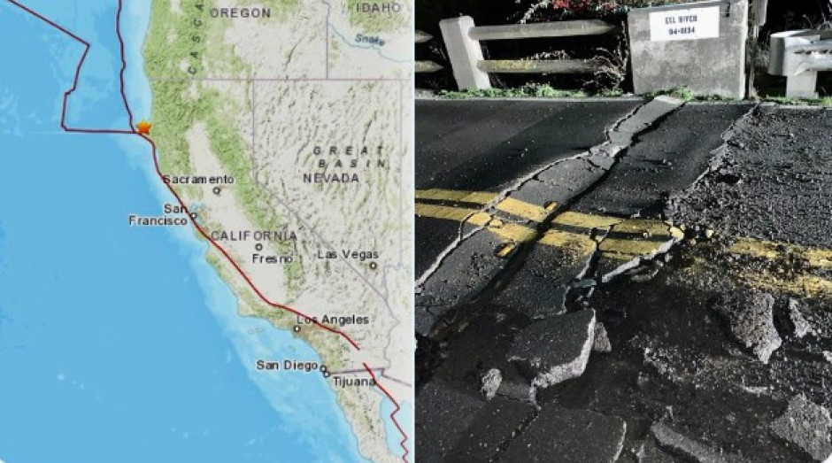 Quedan miles sin luz tras fuerte sismo en costa de California