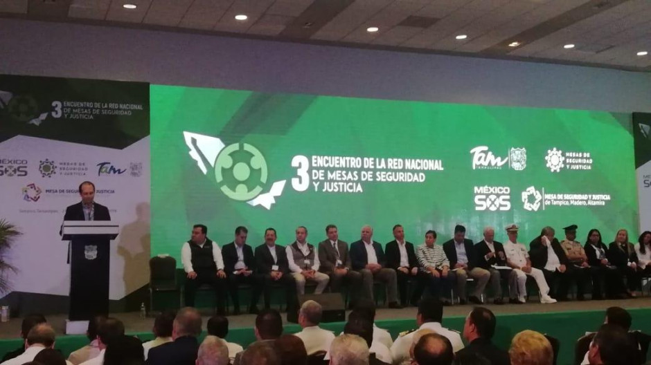 Tampico sede del 3er. Encuentro de la Red Nacional de la Mesa de Seguridad