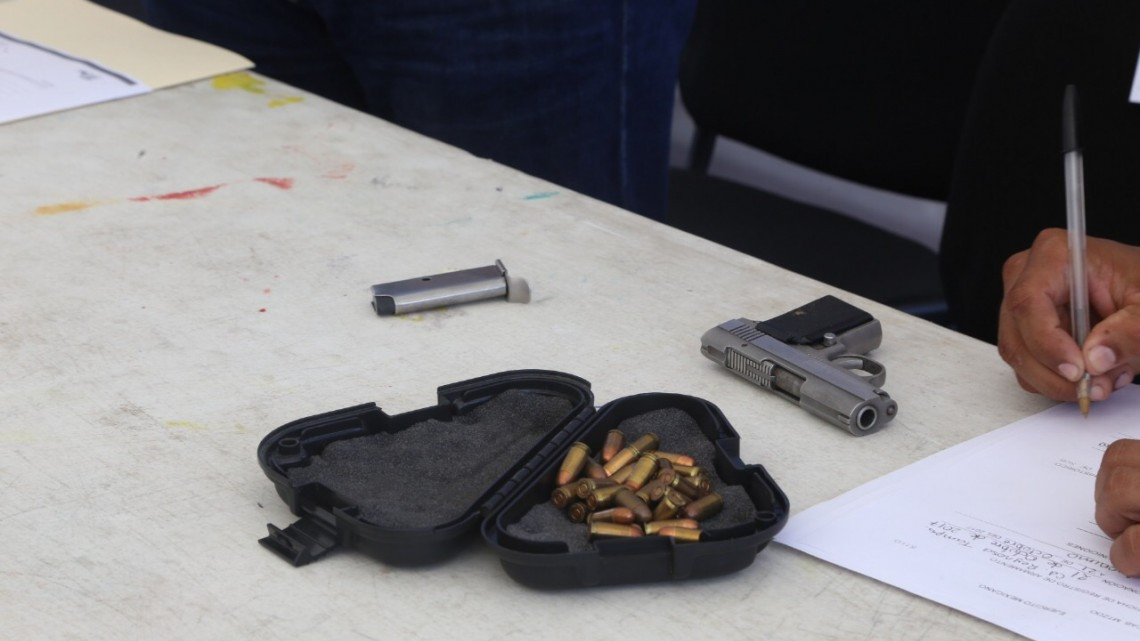 Inaugura Maki Ortiz campaña de Canje de Armas