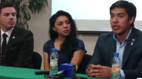 Yair Piña, científico más joven del mundo, imparte conferencia en Reynosa 