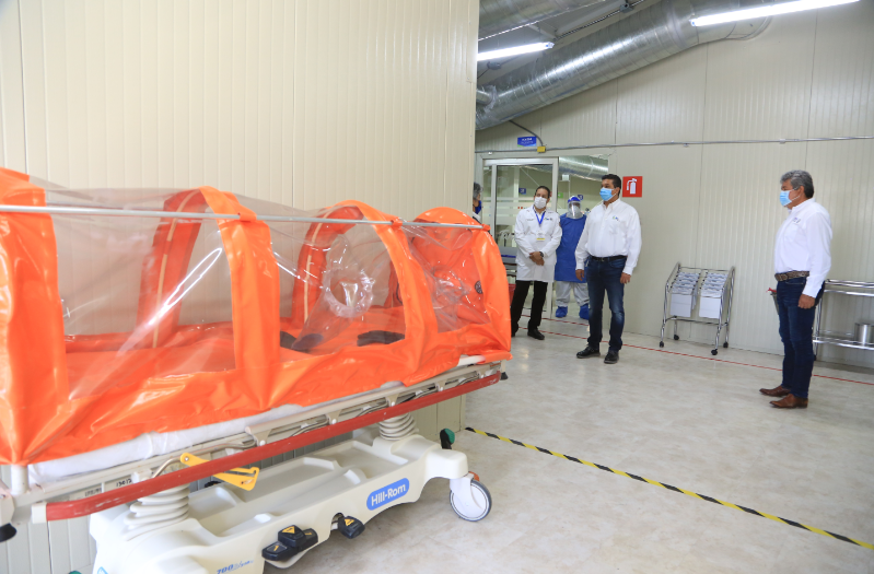 Entrega Gobernador Hospitales Temporales COVID-19 en Altamira y Victoria