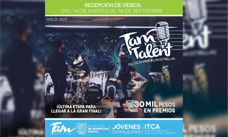 Invitan a concurso “Tam-Talent; Del Escenario a las Estrellas”
