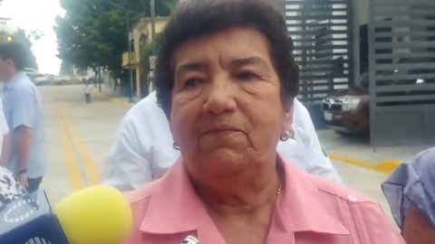 Entrega alcaldesa calle y próximamente techumbres escolares 