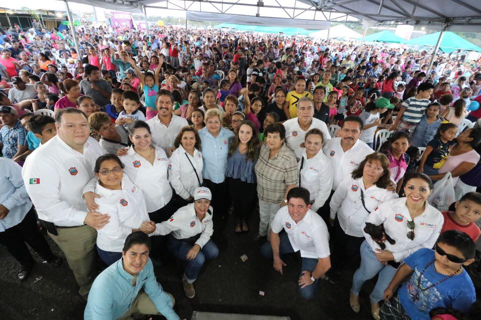 Gobierno de Tampico celebra con gran éxito el día del niño