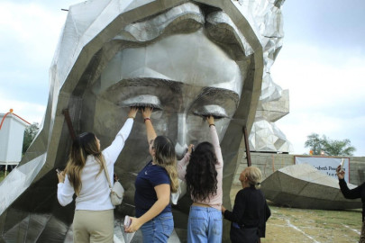 Antes de su inauguración, se incrementan visitas a la Virgen monumental de El Chorrito