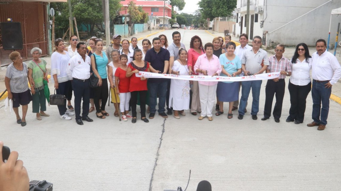 Más de 25 obras ha entregado el gobierno de Tampico en los últimos 4 días