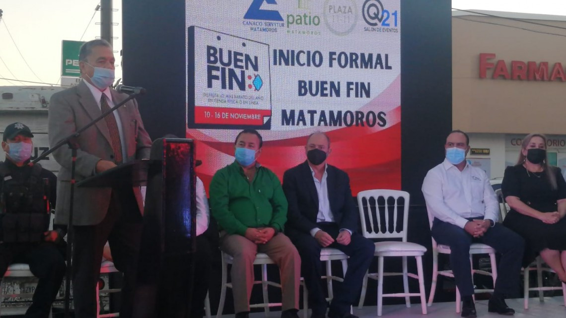 Dan inicio oficial al Buen Fin en Matamoros