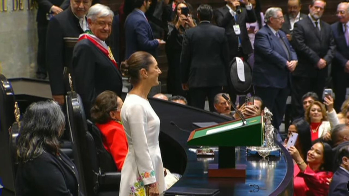 Claudia Sheinbaum toma protesta como Presidenta de México