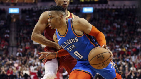Russell Westbrook hace historia con un triple doble