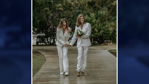 Montserrat Oliver comparte foto de su boda