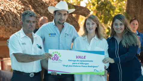 DIF ayuda a remodelar albergue escolar en Casas, Tamaulipas