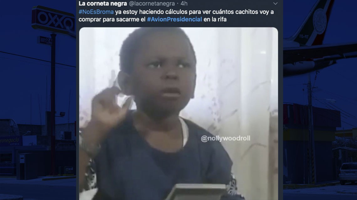 Diviértete con los mejores 'memes' de la rifa del avión presidencial