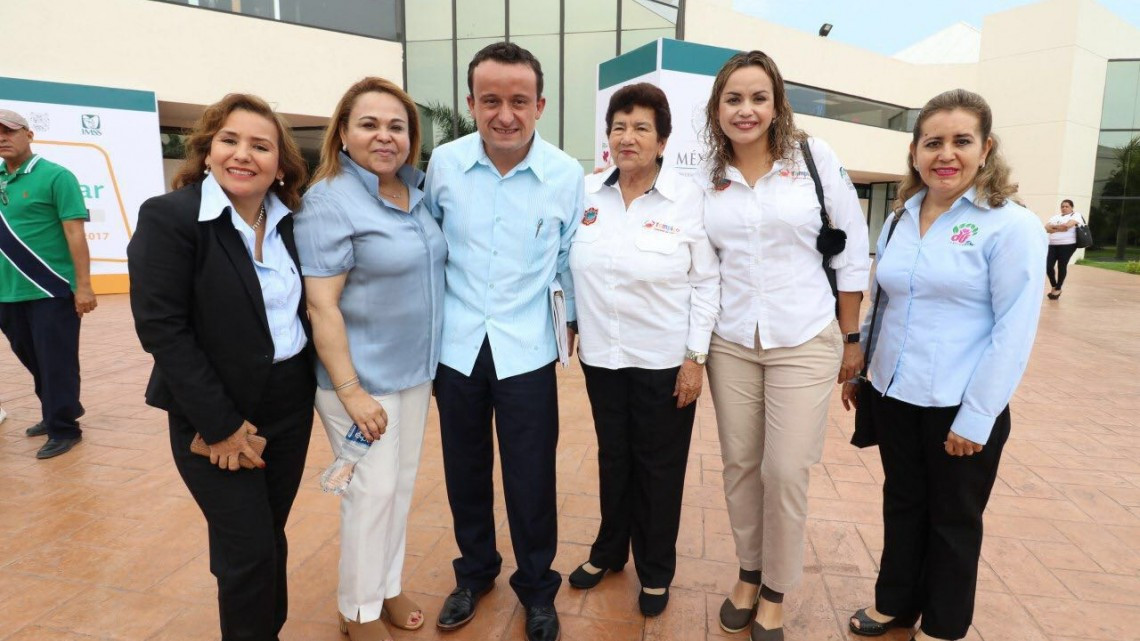 Reconoce Magdalena Peraza a gobierno Federal y Estatal 