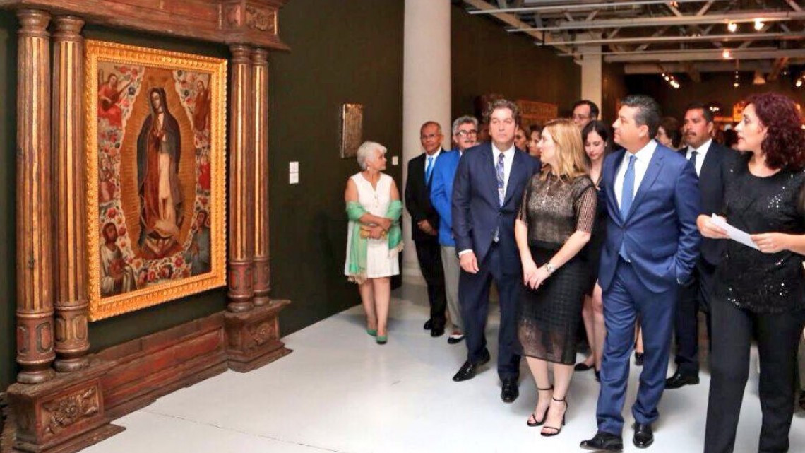 Inauguran exhibición ""La Guadalupana, regalo de paz para Tamaulipas"