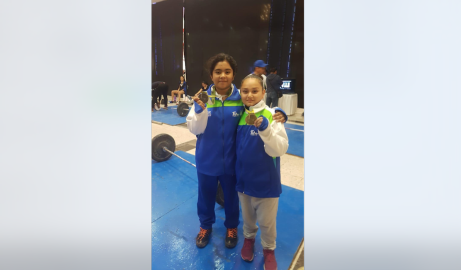 Pesistas de Tamaulipas registran buena actuación en San Luis