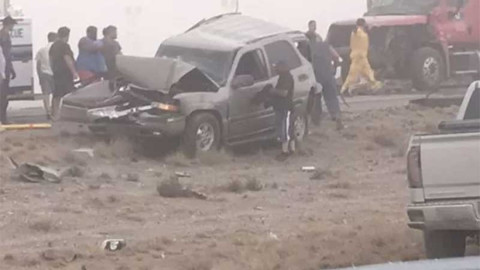 Carambola en la carretera Lordburg deja 6 muertos 