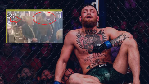McGregor golpeó a un anciano por no aceptar un trago