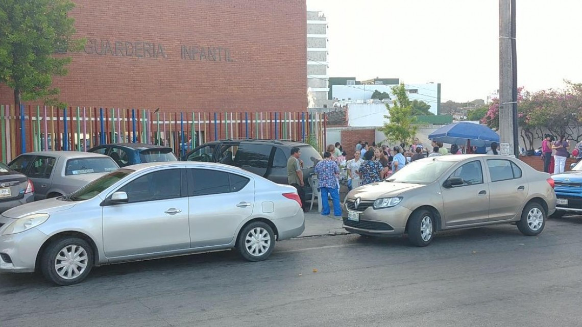 Evacuan a personal de guardería por fuga de gas 