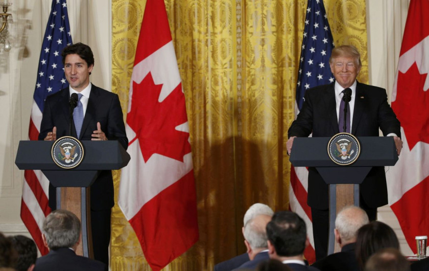 EU 'ajustará' la buena relación comercial con Canadá: Trump