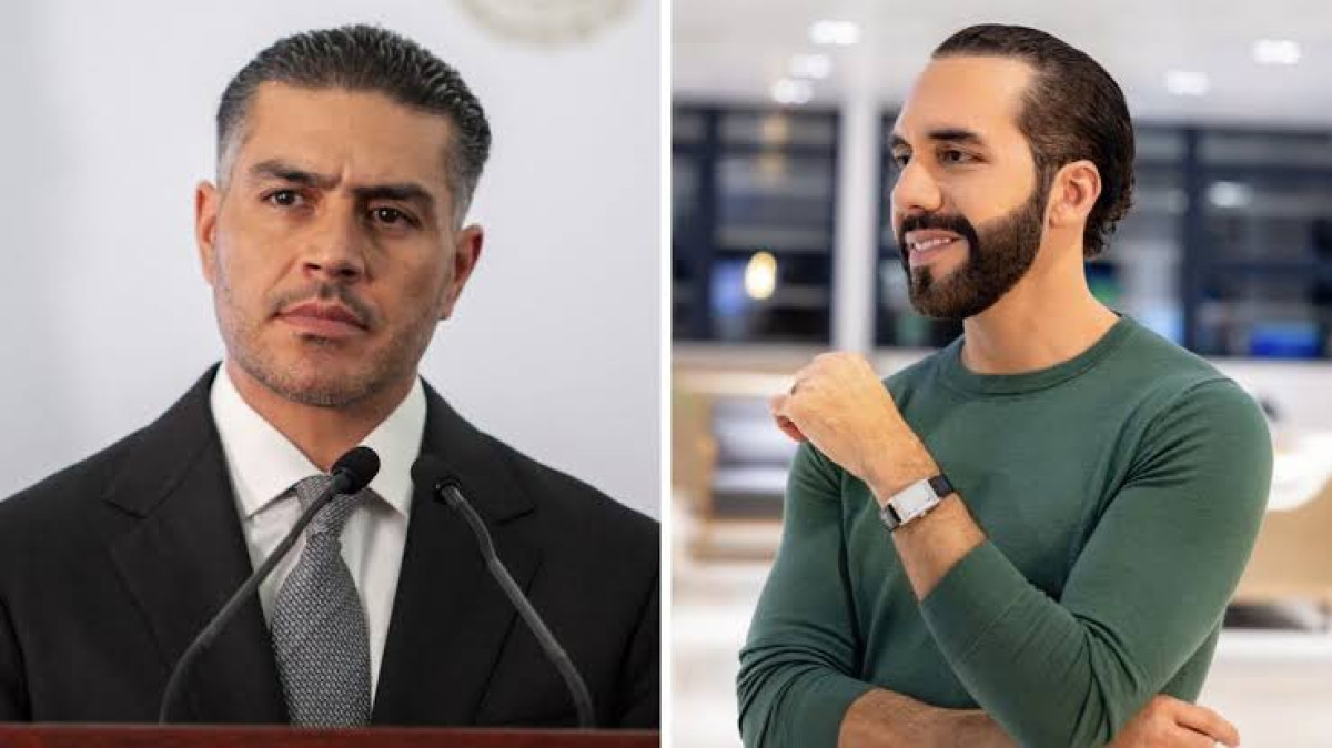 Bukele responde a Harfuch: “No hay indicios de que la aeronave proviniera de El Salvador”