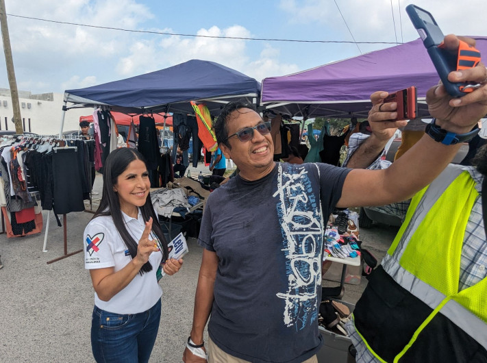 Lety Salazar es la esperanza de los comerciantes 