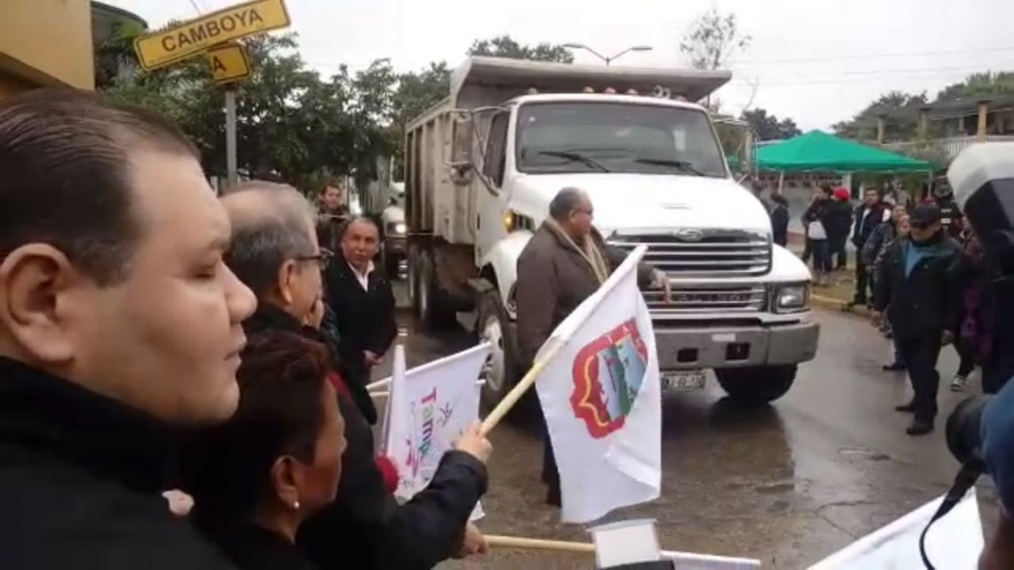 Dan banderazo de inicio a jornada de limpieza en la Borreguera 