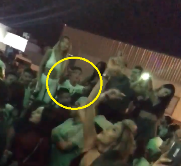 Difunden video de Alan Pulido previo a choque