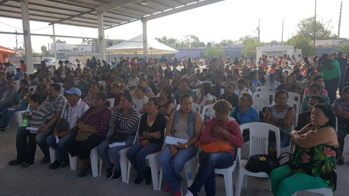 Realizan audiencia pública en colonia Reserva Territorial Campestre