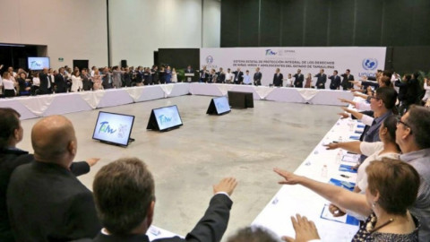 Gobernador refrenda su compromiso a niños y jóvenes de Tamaulipas